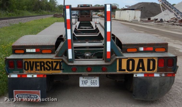 image for item DM2278 1994 Talbert T4DW-50-HRG-RA-1-T1 lowboy equipment trailer