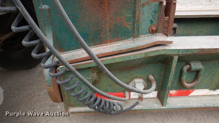 image for item DM2278 1994 Talbert T4DW-50-HRG-RA-1-T1 lowboy equipment trailer