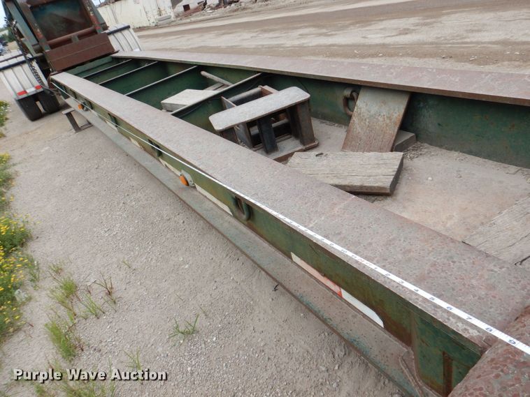 image for item DM2278 1994 Talbert T4DW-50-HRG-RA-1-T1 lowboy equipment trailer