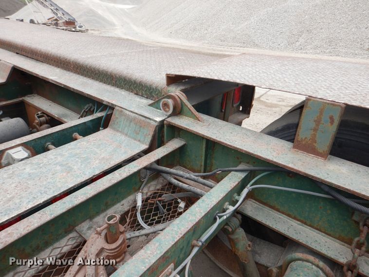 image for item DM2278 1994 Talbert T4DW-50-HRG-RA-1-T1 lowboy equipment trailer