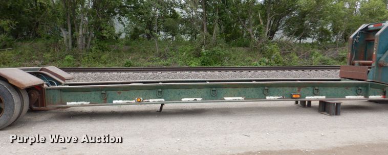 image for item DM2278 1994 Talbert T4DW-50-HRG-RA-1-T1 lowboy equipment trailer
