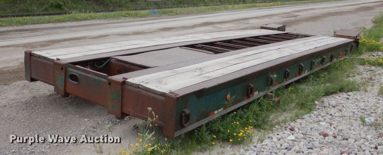 image for item DM2278 1994 Talbert T4DW-50-HRG-RA-1-T1 lowboy equipment trailer
