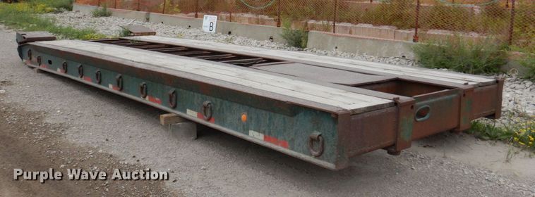 image for item DM2278 1994 Talbert T4DW-50-HRG-RA-1-T1 lowboy equipment trailer