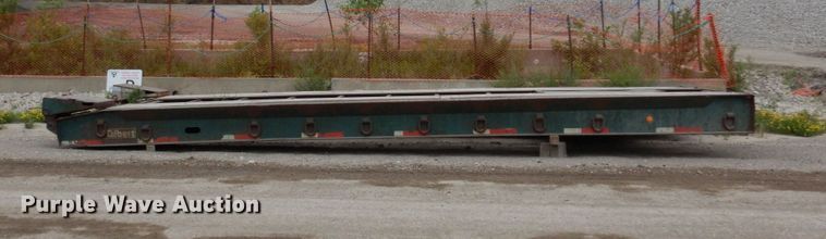 image for item DM2278 1994 Talbert T4DW-50-HRG-RA-1-T1 lowboy equipment trailer