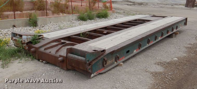 image for item DM2278 1994 Talbert T4DW-50-HRG-RA-1-T1 lowboy equipment trailer