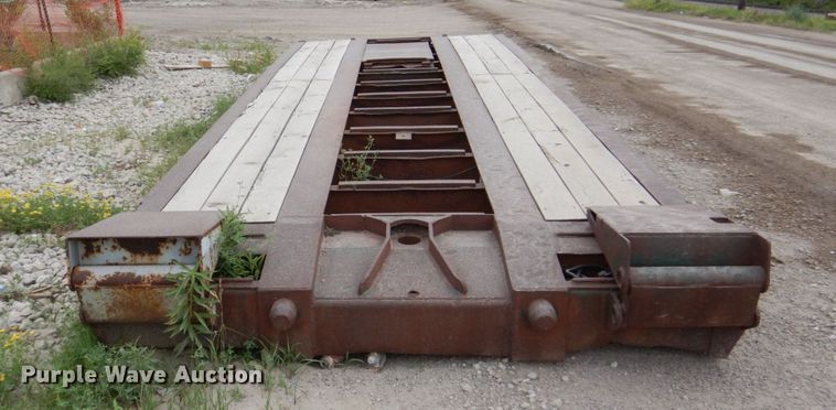 image for item DM2278 1994 Talbert T4DW-50-HRG-RA-1-T1 lowboy equipment trailer