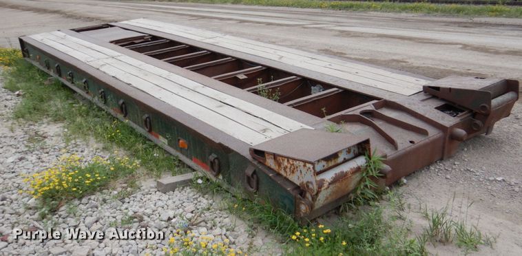 image for item DM2278 1994 Talbert T4DW-50-HRG-RA-1-T1 lowboy equipment trailer