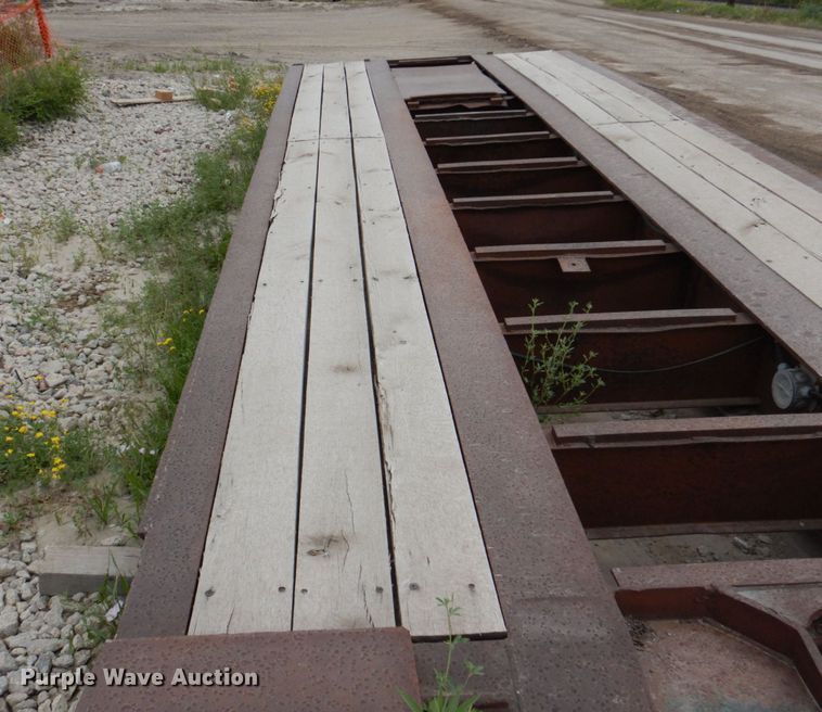 image for item DM2278 1994 Talbert T4DW-50-HRG-RA-1-T1 lowboy equipment trailer