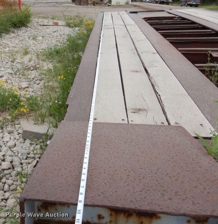 image for item DM2278 1994 Talbert T4DW-50-HRG-RA-1-T1 lowboy equipment trailer