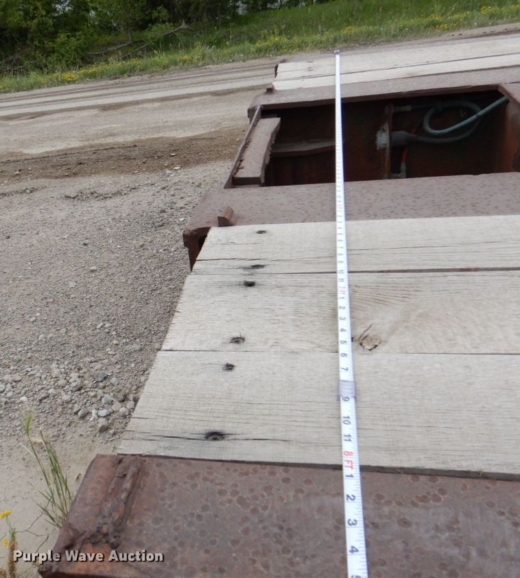 image for item DM2278 1994 Talbert T4DW-50-HRG-RA-1-T1 lowboy equipment trailer