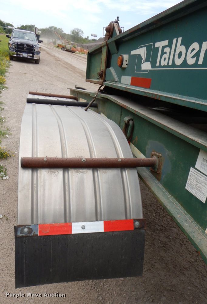 image for item DM2278 1994 Talbert T4DW-50-HRG-RA-1-T1 lowboy equipment trailer