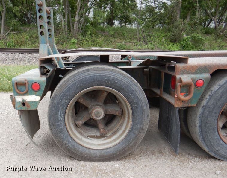 image for item DM2278 1994 Talbert T4DW-50-HRG-RA-1-T1 lowboy equipment trailer