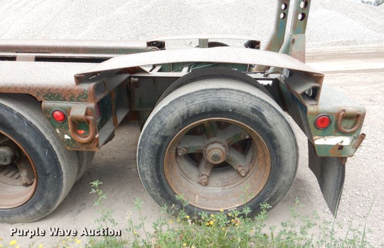 image for item DM2278 1994 Talbert T4DW-50-HRG-RA-1-T1 lowboy equipment trailer