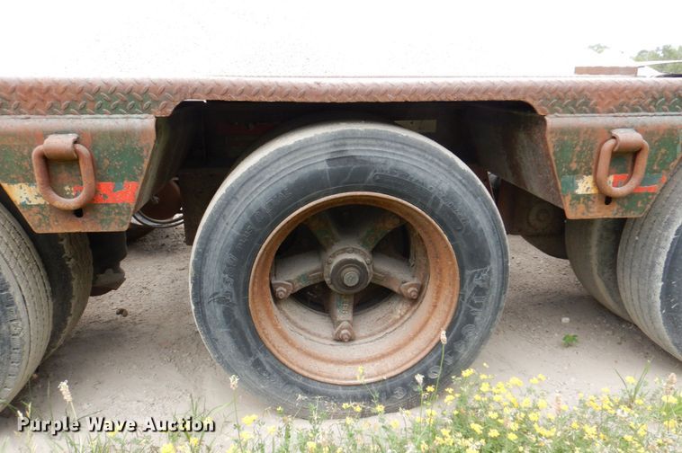 image for item DM2278 1994 Talbert T4DW-50-HRG-RA-1-T1 lowboy equipment trailer