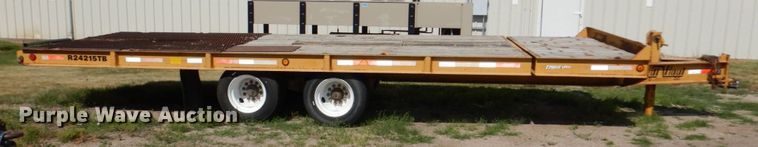 image for item DM2279 2001 Redi Haul R24215TB  tilt deck equipment trailer