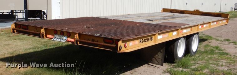 image for item DM2279 2001 Redi Haul R24215TB  tilt deck equipment trailer
