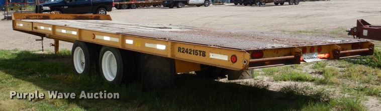 image for item DM2279 2001 Redi Haul R24215TB  tilt deck equipment trailer