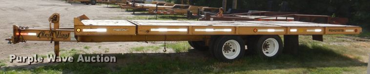 image for item DM2279 2001 Redi Haul R24215TB  tilt deck equipment trailer
