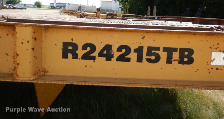 image for item DM2279 2001 Redi Haul R24215TB  tilt deck equipment trailer