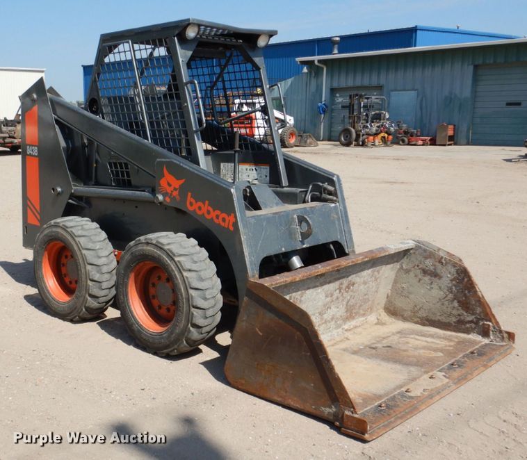 image for item DM2280 1990 Bobcat 843B  skid steer loader