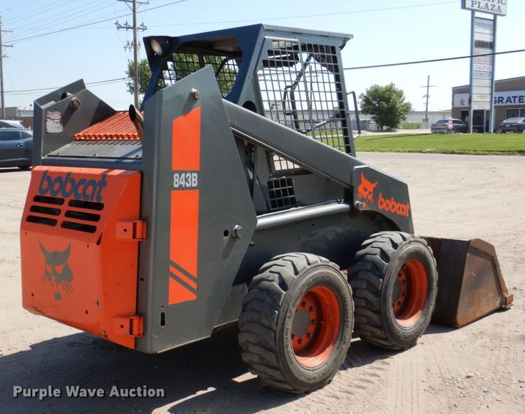 image for item DM2280 1990 Bobcat 843B  skid steer loader