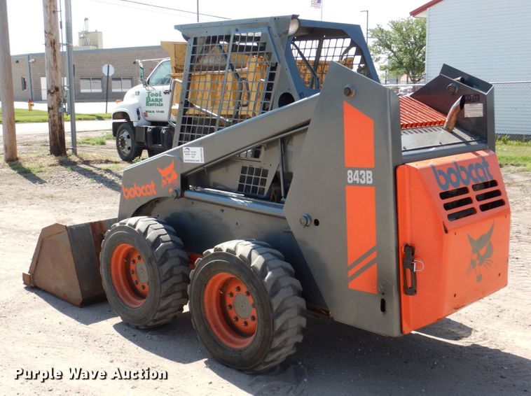image for item DM2280 1990 Bobcat 843B  skid steer loader