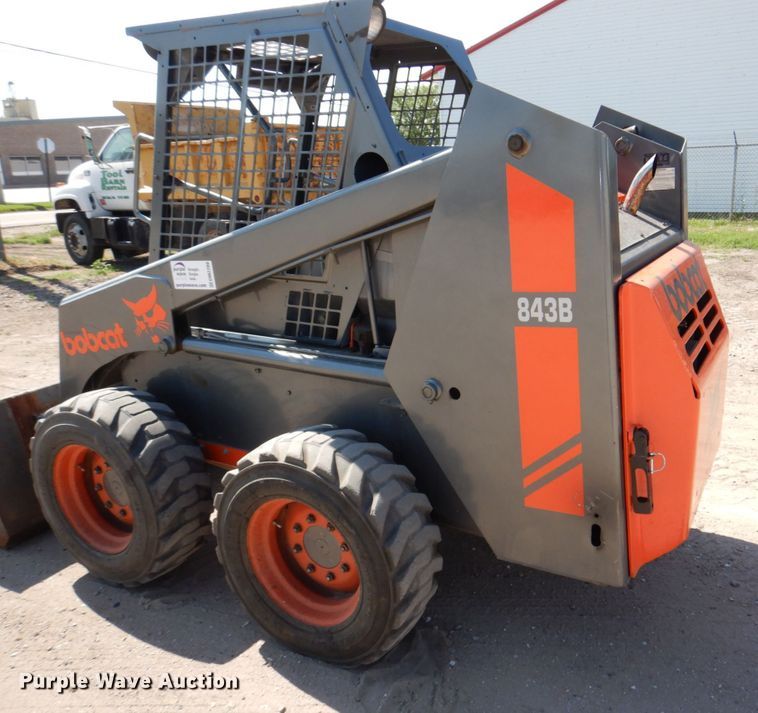 image for item DM2280 1990 Bobcat 843B  skid steer loader