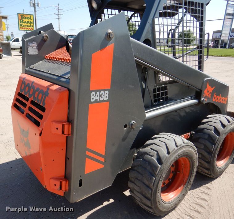 image for item DM2280 1990 Bobcat 843B  skid steer loader