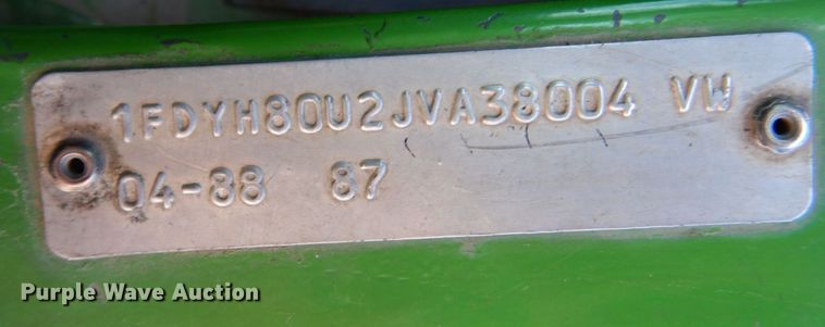 image for item DM2298 1988 Ford CT8000  fuel truck