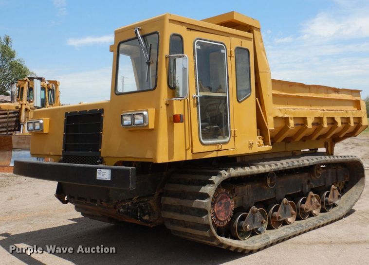 image for item DM2316 2002 Morooka MST2200 track carrier with dump bed