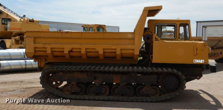 image for item DM2316 2002 Morooka MST2200 track carrier with dump bed