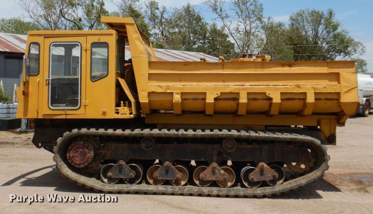 image for item DM2316 2002 Morooka MST2200 track carrier with dump bed