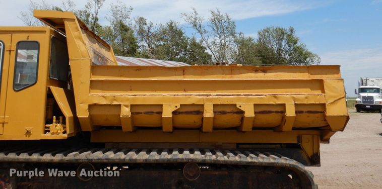 image for item DM2316 2002 Morooka MST2200 track carrier with dump bed