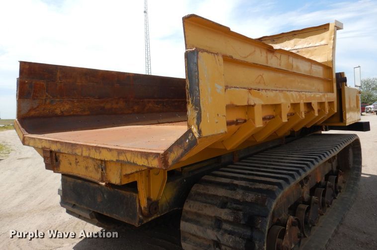 image for item DM2316 2002 Morooka MST2200 track carrier with dump bed
