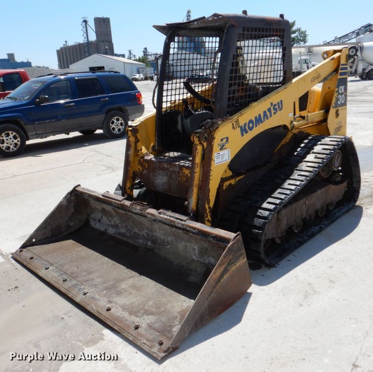 image for item DM2346 2007 Komatsu CK30-1  tracked skid steer loader