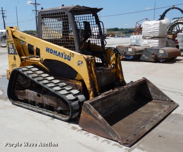 image for item DM2346 2007 Komatsu CK30-1  tracked skid steer loader