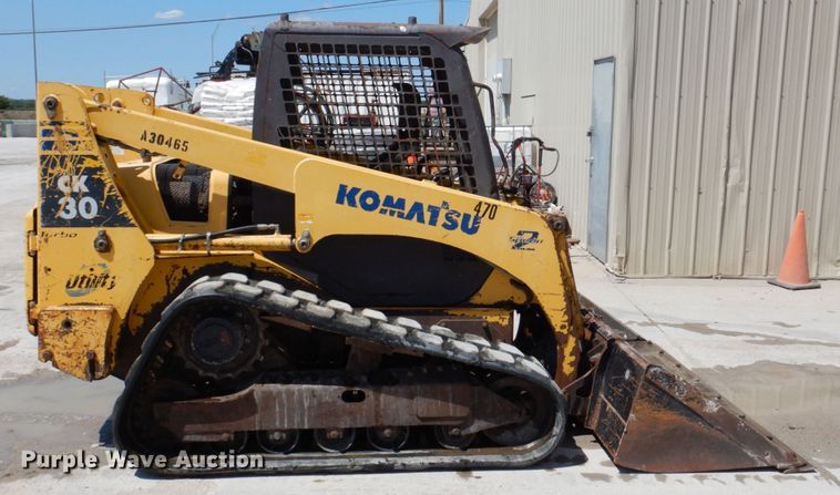 image for item DM2346 2007 Komatsu CK30-1  tracked skid steer loader