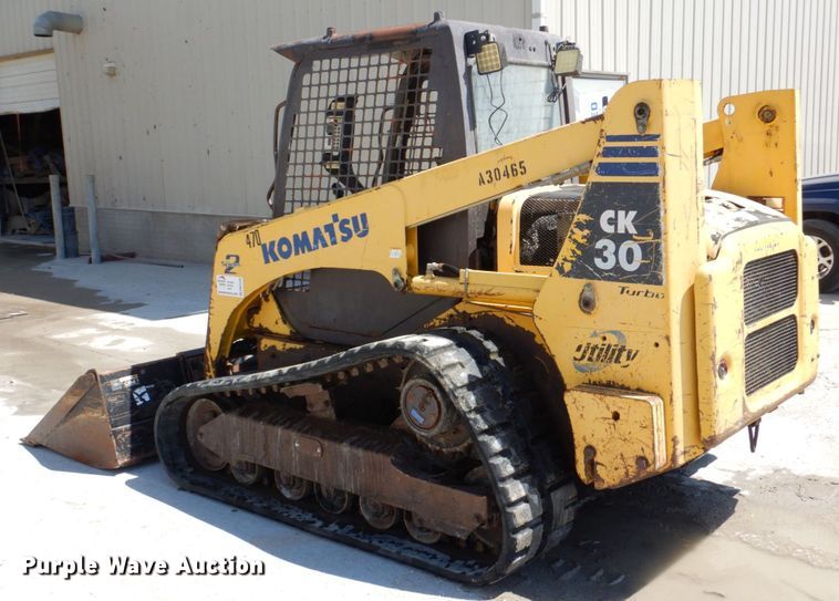 image for item DM2346 2007 Komatsu CK30-1  tracked skid steer loader