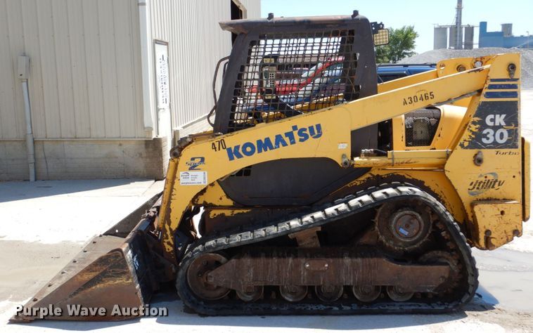 image for item DM2346 2007 Komatsu CK30-1  tracked skid steer loader
