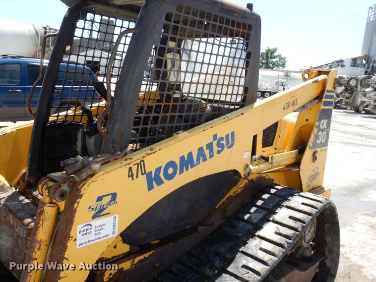 image for item DM2346 2007 Komatsu CK30-1  tracked skid steer loader