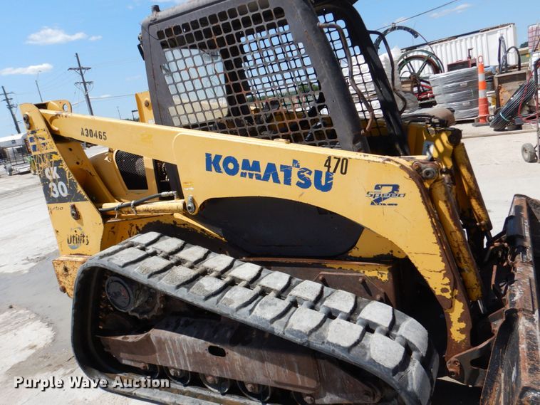 image for item DM2346 2007 Komatsu CK30-1  tracked skid steer loader