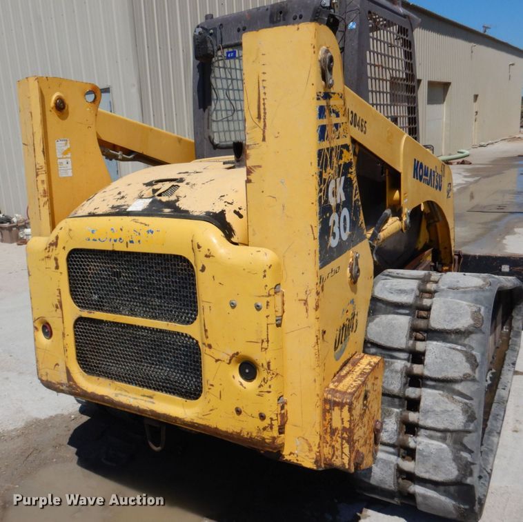 image for item DM2346 2007 Komatsu CK30-1  tracked skid steer loader