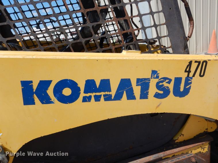 image for item DM2346 2007 Komatsu CK30-1  tracked skid steer loader