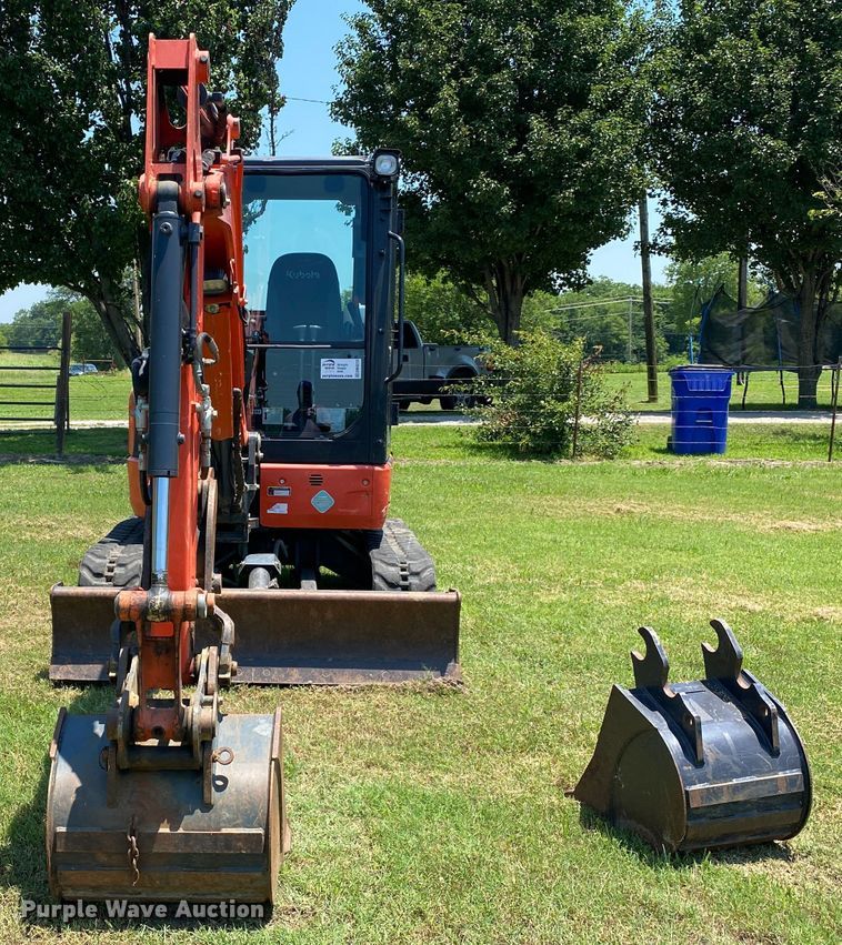 image for item DM4213 2013 Kubota U35-4  mini excavator