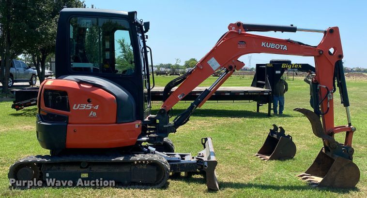 image for item DM4213 2013 Kubota U35-4  mini excavator