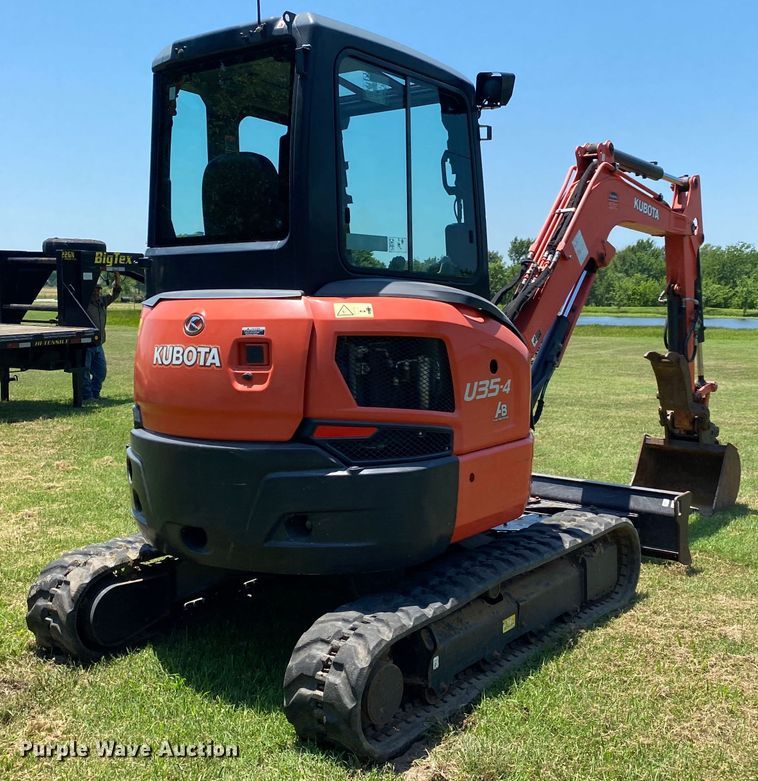 image for item DM4213 2013 Kubota U35-4  mini excavator