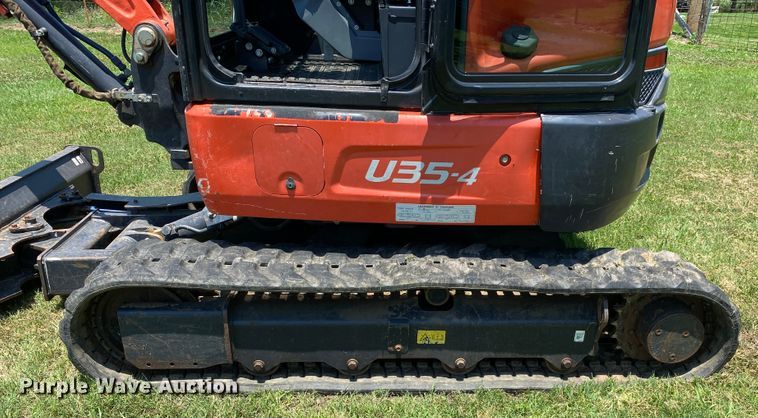 image for item DM4213 2013 Kubota U35-4  mini excavator