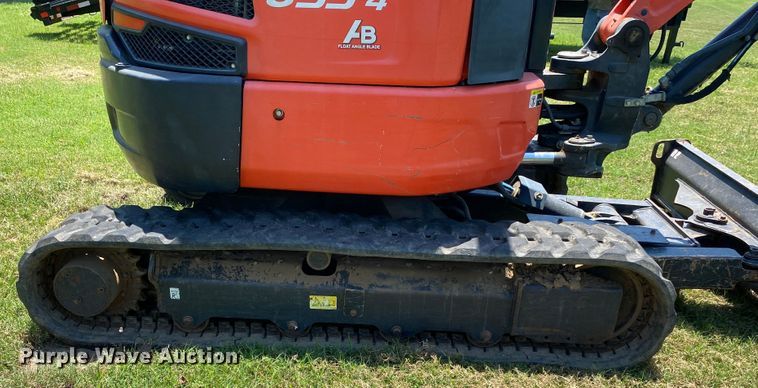 image for item DM4213 2013 Kubota U35-4  mini excavator