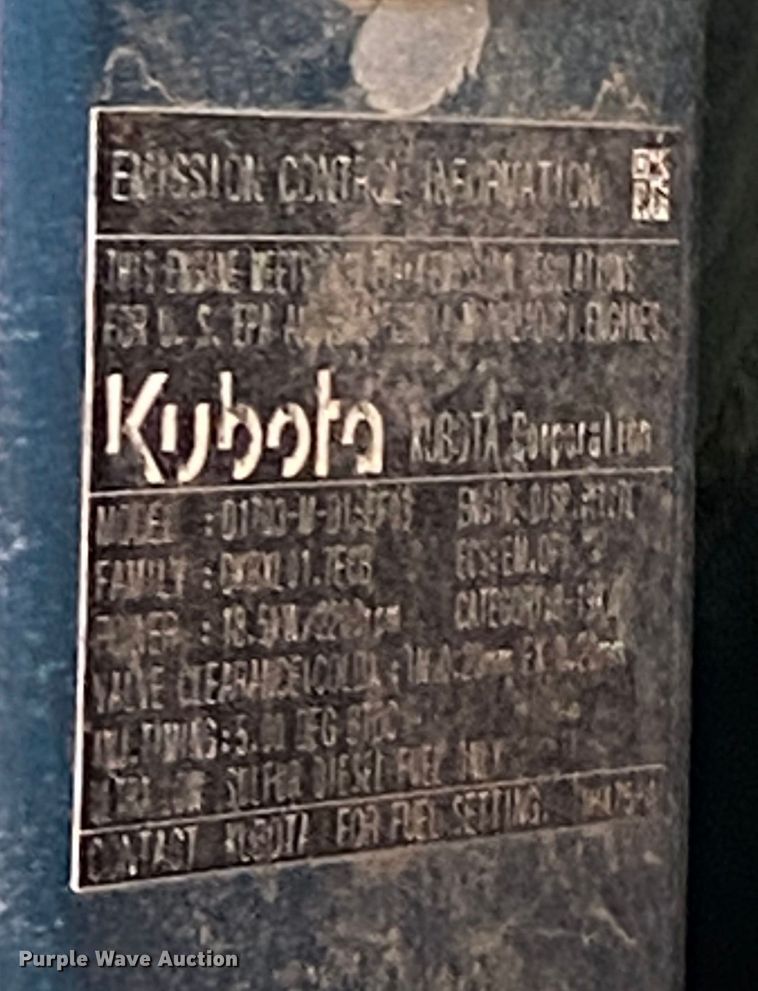 image for item DM4213 2013 Kubota U35-4  mini excavator