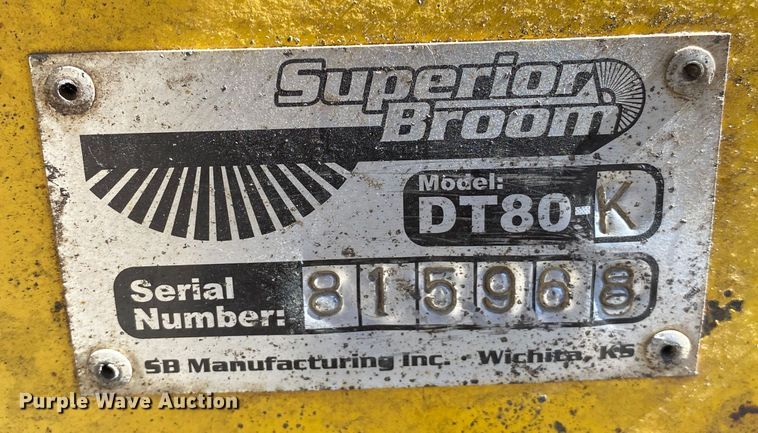 image for item DM4230 2014 Superior Broom DT80K  broom